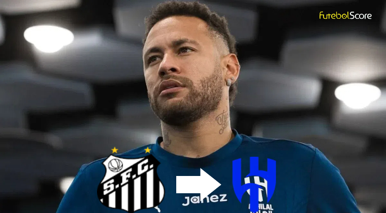 Neymar chegou a um acordo verbal com o seu antigo clube, o Santos